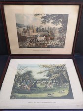 Lot 2 gravures Anglaises