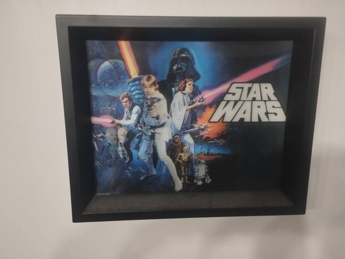 Cadre star wars - star, 3d
