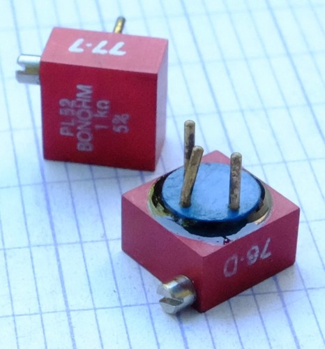 Bonohm pl52 1k ohms - pl52,