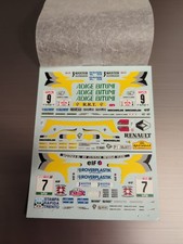Decal 1/43 Renault Clio 16V