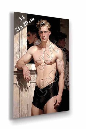 Jeune homme torse portrait - homme,