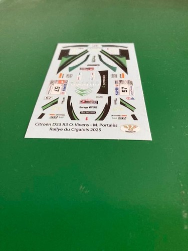 Decal citroen ds3 r3 - decal, 1