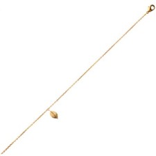 Chaîne de Cheville Plaqué Or