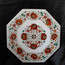 20 " Marbre Table Haut