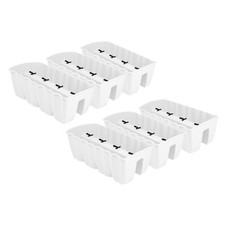 6 x jardinière 60 cm pot