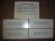 carte pour flipper: SPIDERMAN