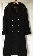 ASTRAKAN Manteau de fourrure