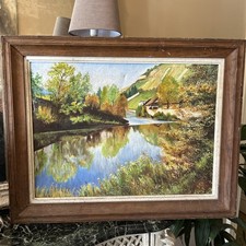 Tableau Grande Huile Sur Toile