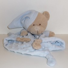 Doudou Ours Gamberritos - Bleu
