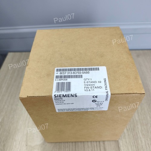 New siemens 6es7313 - new,