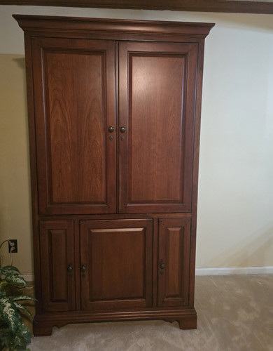 Armoire entertainment ctr - armoire,