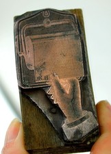 RARE MATRICE IMPRIMERIE -