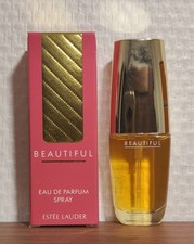 Eau de Parfum Spray Beautiful d'Estée Lauder 7 ml. Boite. Plein. Parfait état 