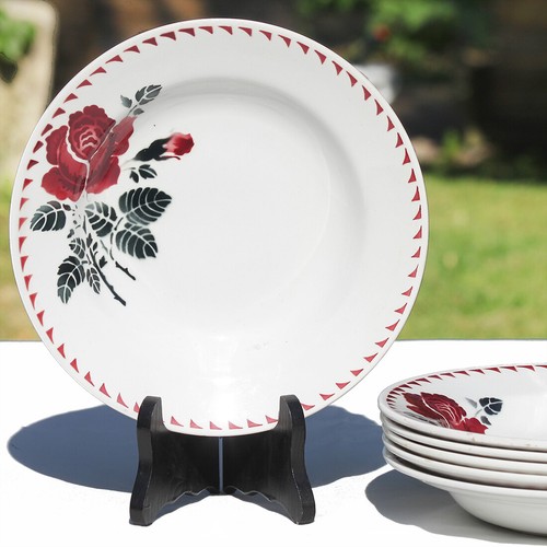 Lot assiettes creuses - assiettes,