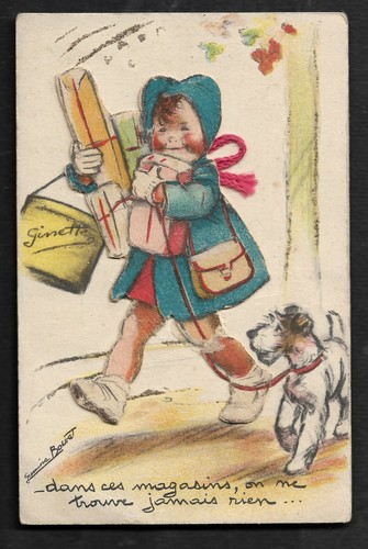 Carte postale germaine - carte,