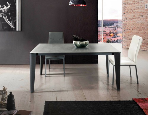Table extensible plan verre - plan,