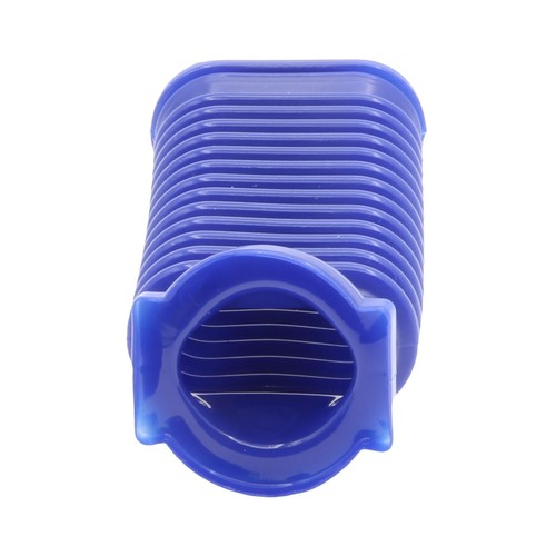 Tuyau flexible bleu brosse