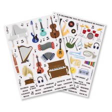 Gommettes - Instruments de