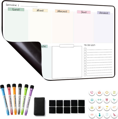 Calendrier magnetique - calendrier,