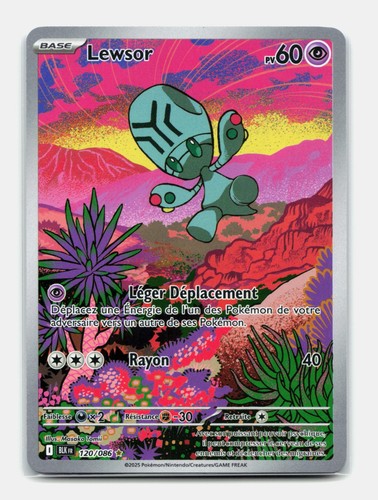 Carte pokemon lewsor 120 186 - carte, 120/186