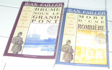 LOT DE 2 LIVRES JEAN FAILLER