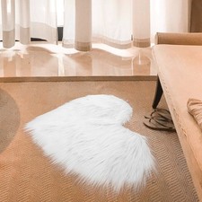 Fausse fourrure chaise tampon