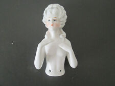 DEMI FIGURINE POUPEE A HABILLER  HALF DOLL TEE PUPPEE DEUTCHLAND 1970 H.9,5CM