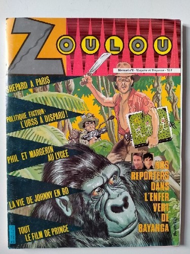 Revue magazine zoulou 6 - bd,