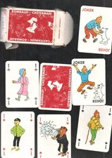 Tintin jeu cartes - tintin, 53