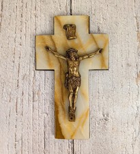 Crucifix antique marbre - en, &