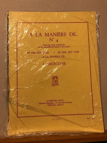 Delécluse la manière de - manière,