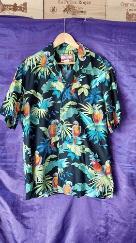 Chemise hawaii perroquets - chemise,