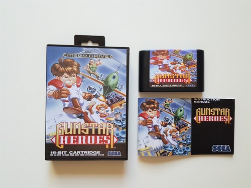 Sega megadrive gunstar - gunstar, heroes