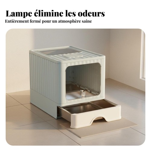 Bac litière pliable avec - à,