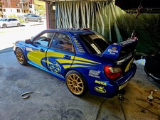 subaru impreza wrc stickers