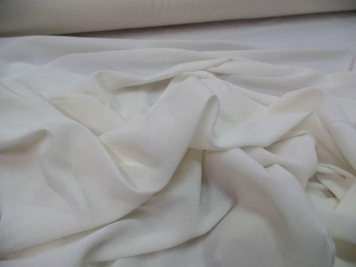 Lin viscose blanc cassé 190 - lin,