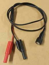 Câble  Fiche BNC vers 2 Bananes rouge noir 1m10 