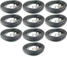 10 x 20 m Câble du microphone XLR 3 pôles symetrique, DMX noir DJ PA Adam Hall