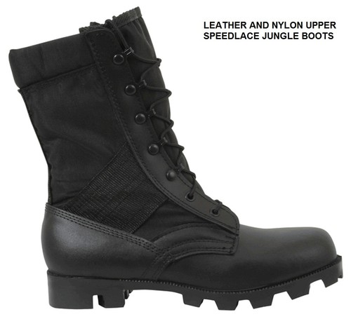 Black speedlace jungle - black,