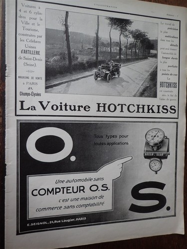 Hotchkiss compteur - +, +
