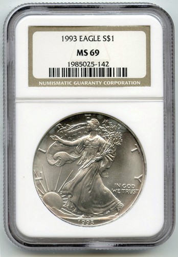 Pièce argent american eagle - d'argent,