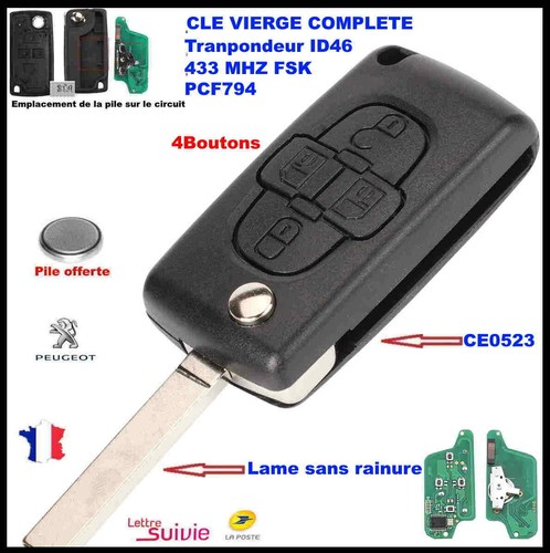 Cle vierge ce0523 - vierge, circuit