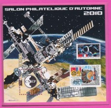 TIMBRE FRANCE BLOC CNEP N°57 **VOL FRANCO SOVIETIQUE  (salon philatélique Paris)