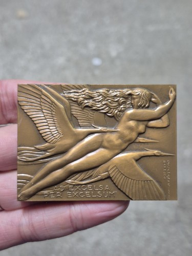 Rare médaille bronze raymond - rare,