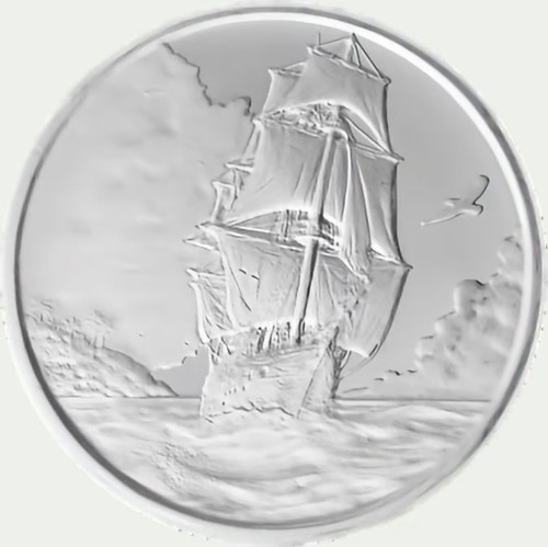 Ile ascension 1 - 1, dollar