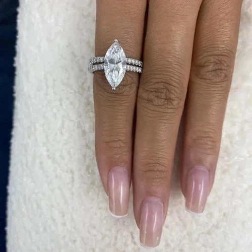 Bague mariée en or - bague, de