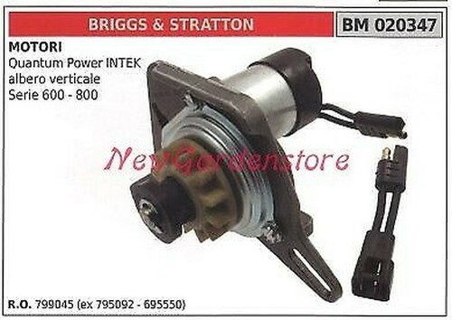 Démarreur moteur tondeuse - b&s,