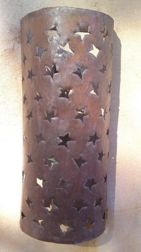 Rouille fer mur - rouille, de