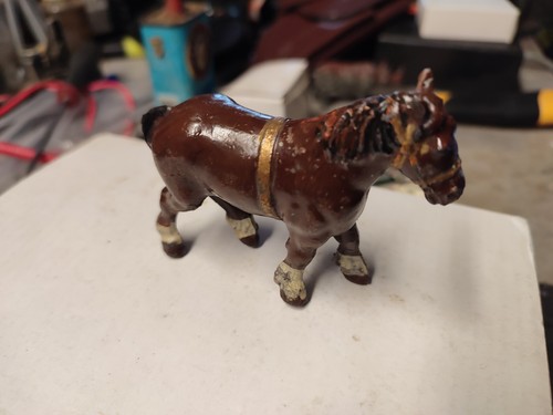 Cheval trait plomb creux - cheval, de