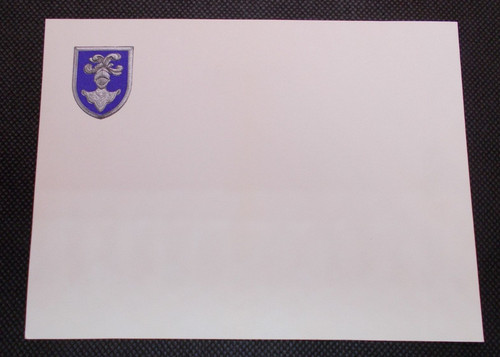 Carte militaire vierge avec